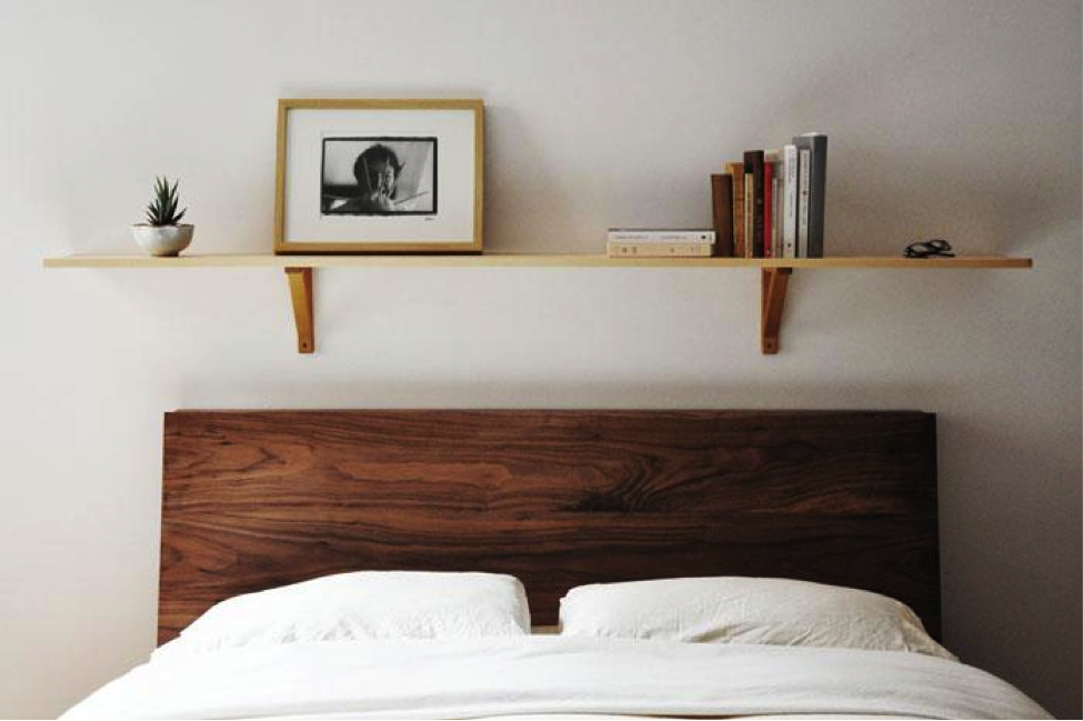 Bedroom Design: Simple Bedroom Shelves | CHARLES P. ROGERS BED BLOG