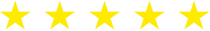 5 gold stars graphic