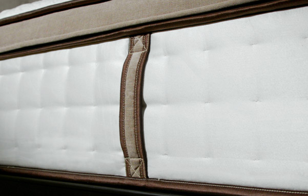 Powercore Estate mattress border and handle details