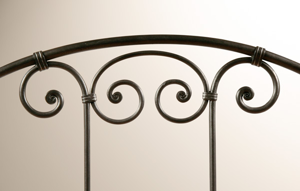 Breton bed headboard detail