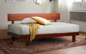 Alana Daybed in Tiger Mahogany