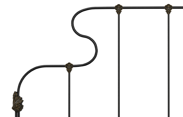Ana Bed headboard details