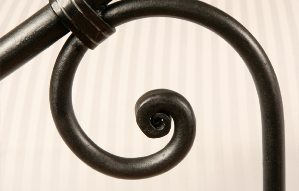 Breton Hand Forged scroll work