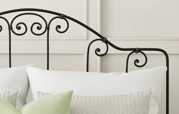 Breton Bed headboard detail