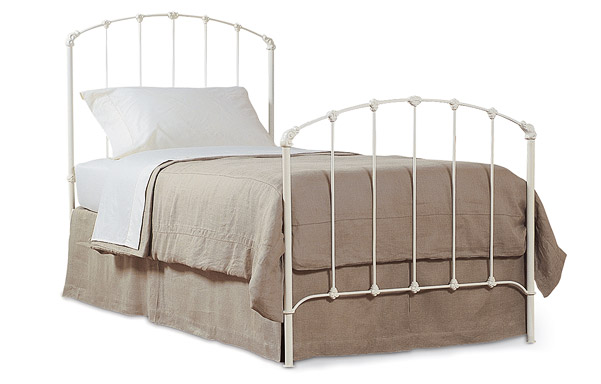 Rutherford trundle bed in antique white