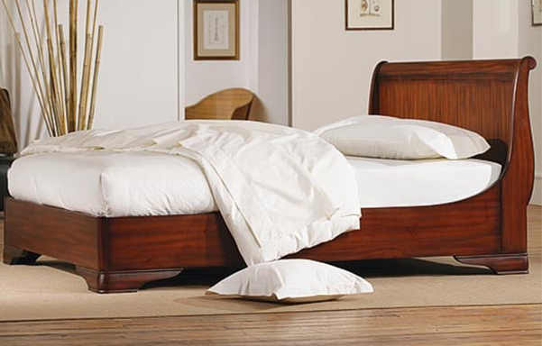 Fairnoble Sleigh Platform Bed Charles P. Rogers Est. 1855