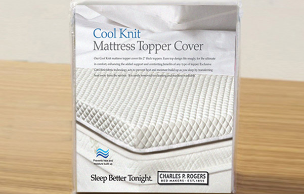 Cool-Soft mattress topper package
