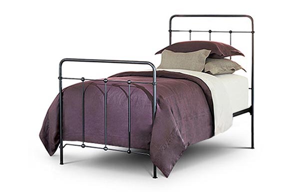 Cottage trundle bed – wrought iron finish