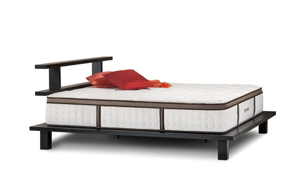 Zen king platform bed profile
