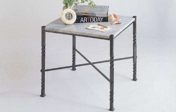 Florentine table with marble top