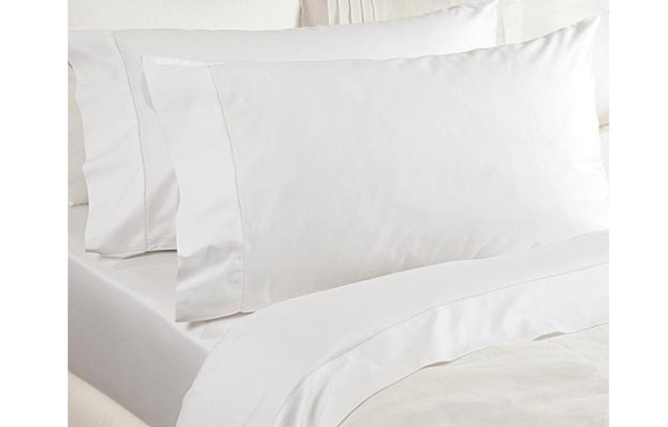 Supima 400 thread count cotton sheet set – white