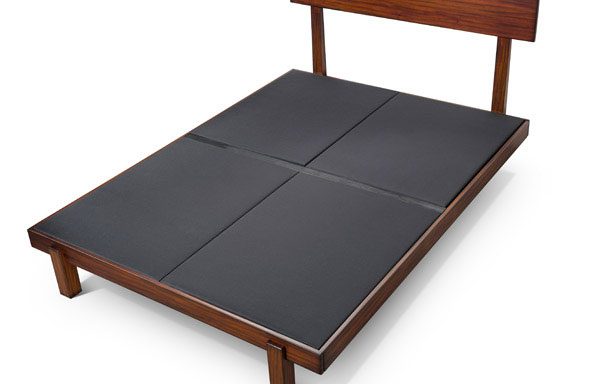 Upholstered platform for proper mattress support
