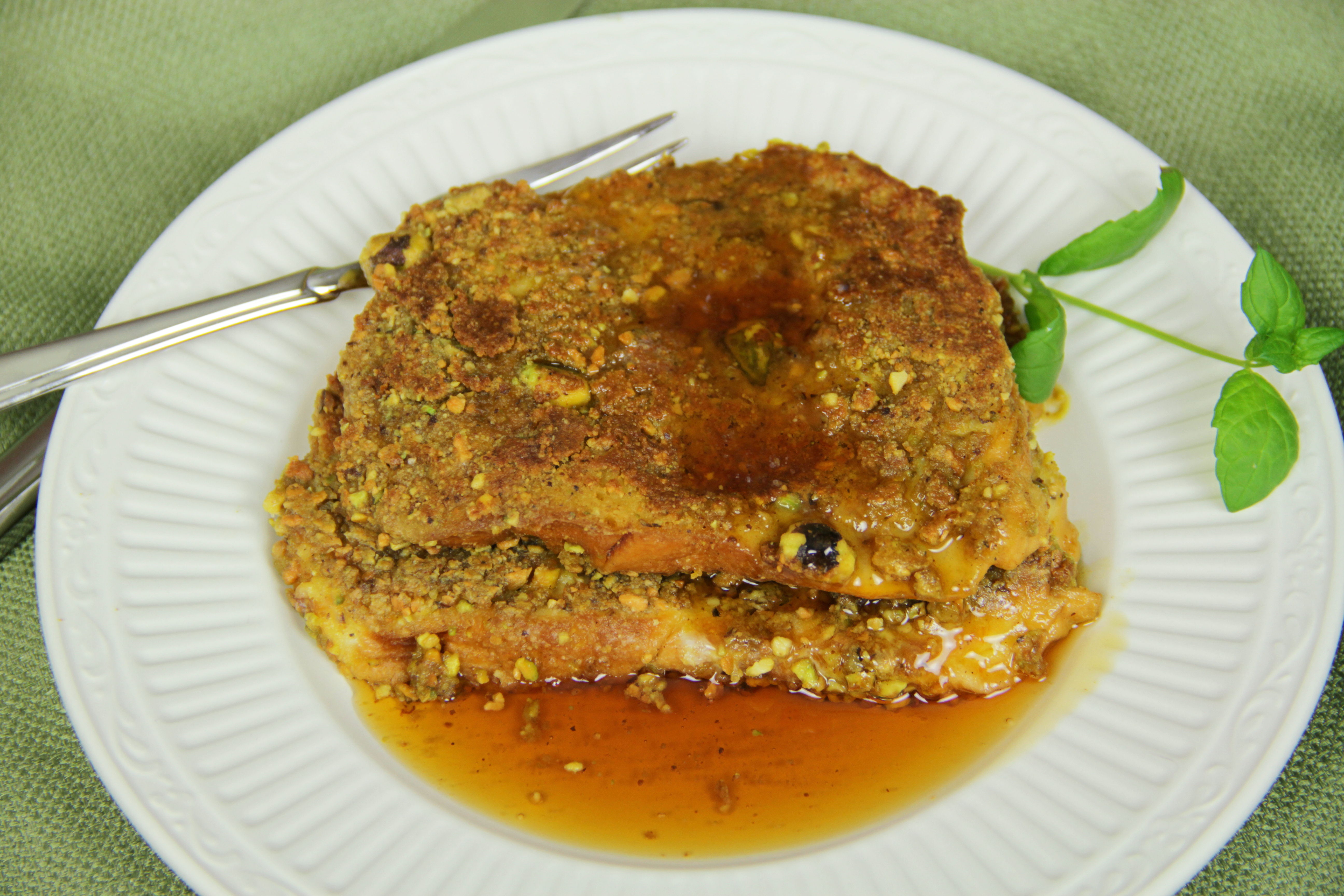 Pistachio-Crusted French Toast 8