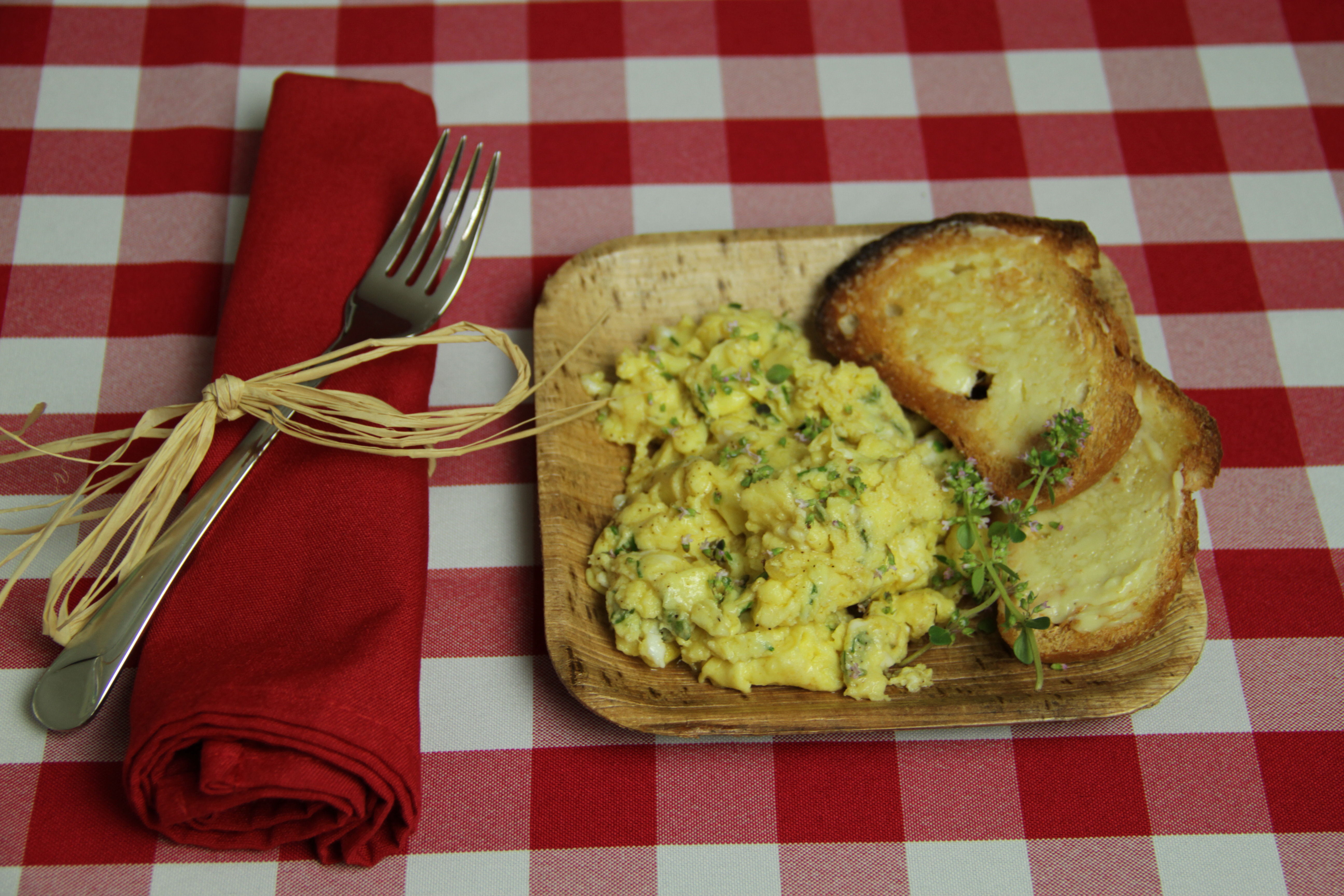Scrambled Eggs with Thyme 8