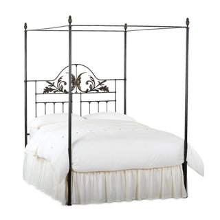Iron Harvest Moon Canopy Bed