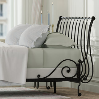 Paris Sleigh Bed High Foot